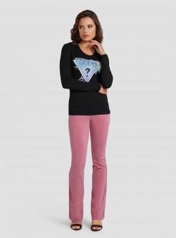 Eco Black Alva Logo T-Shirt