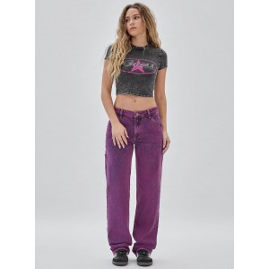 Guess Originals Star Logo Cropped T-Shirt