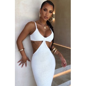 Elianna Maxi Dress - White