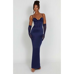 Onika Maxi Dress - Navy