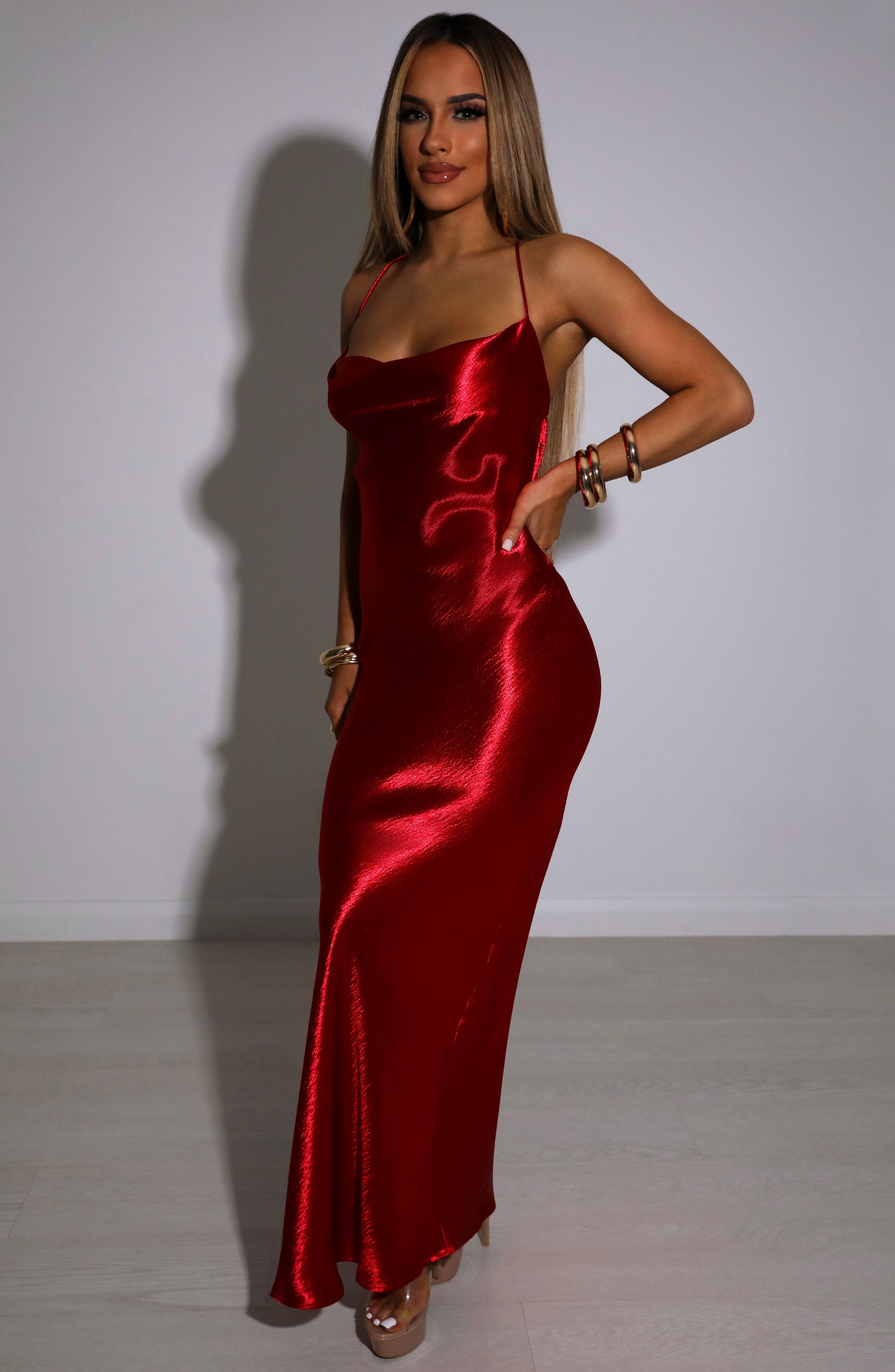 Leilani Maxi Dress - Red Leilani Maxi Dress - Red