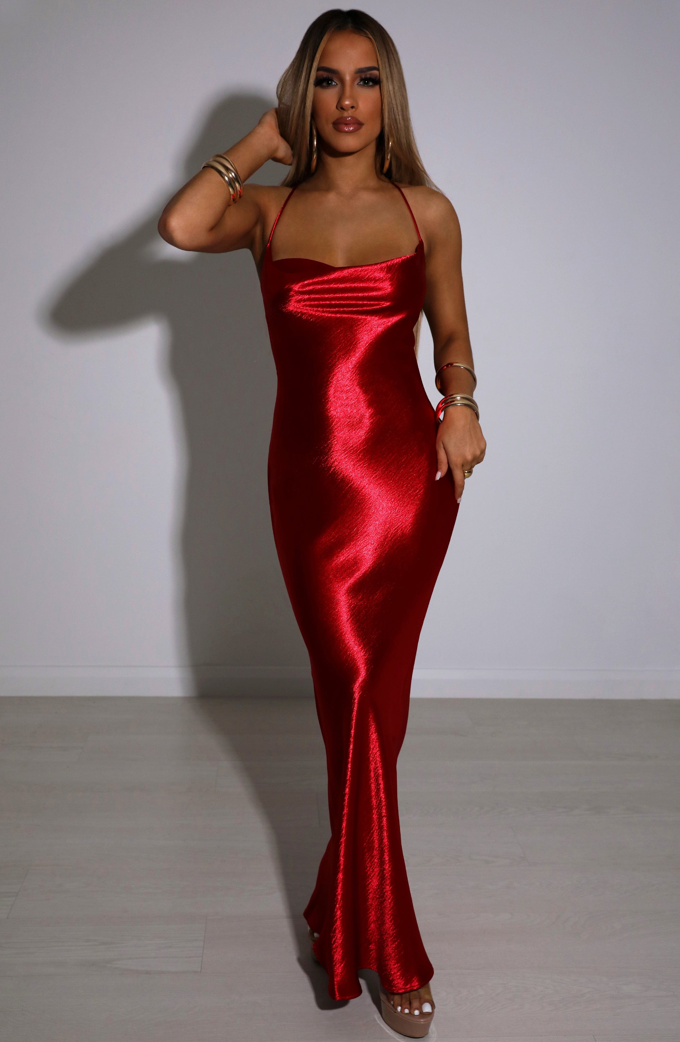 Leilani Maxi Dress - Red Leilani Maxi Dress - Red