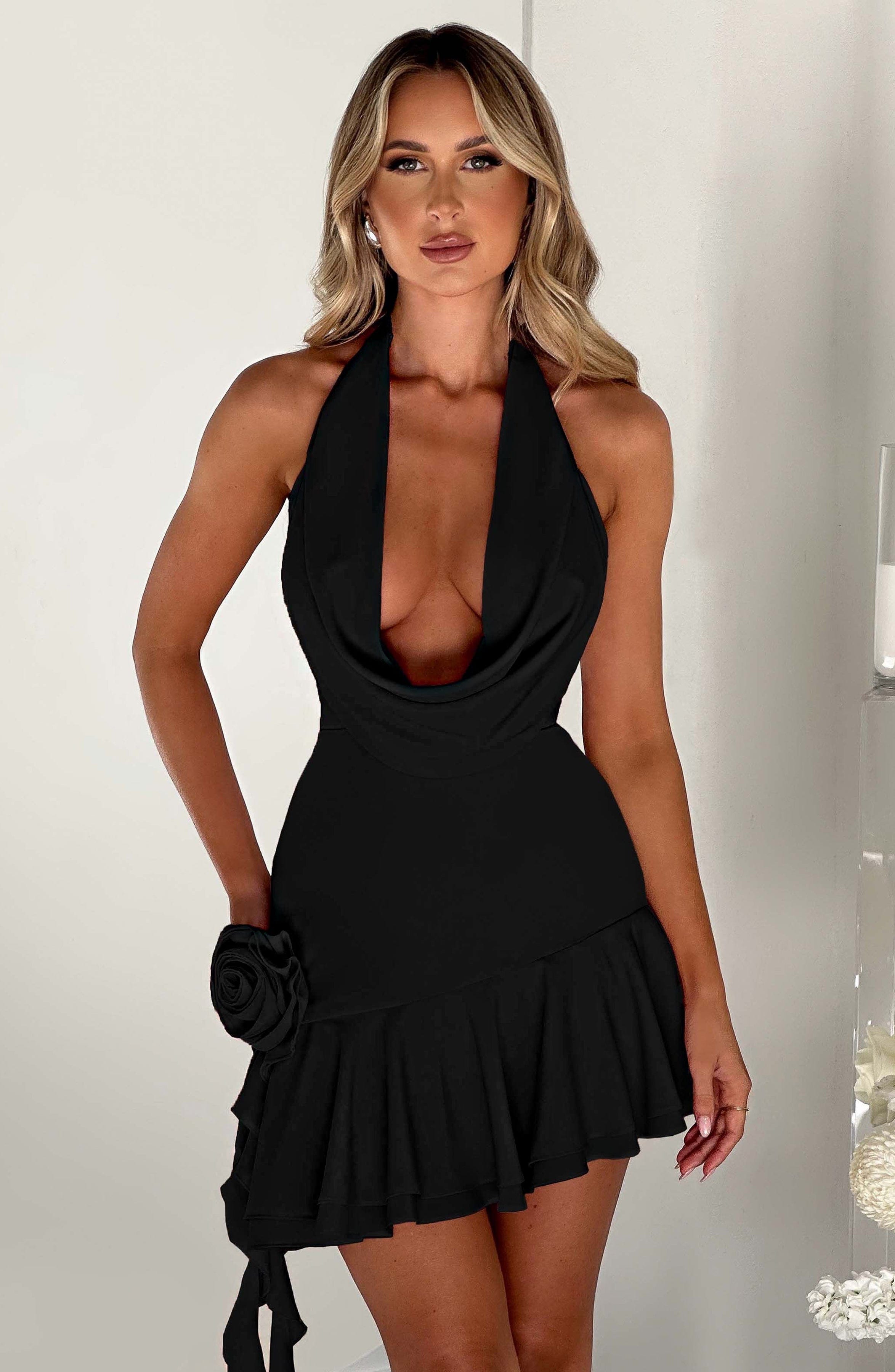 Tash Mini Dress - Black Tash Mini Dress - Black