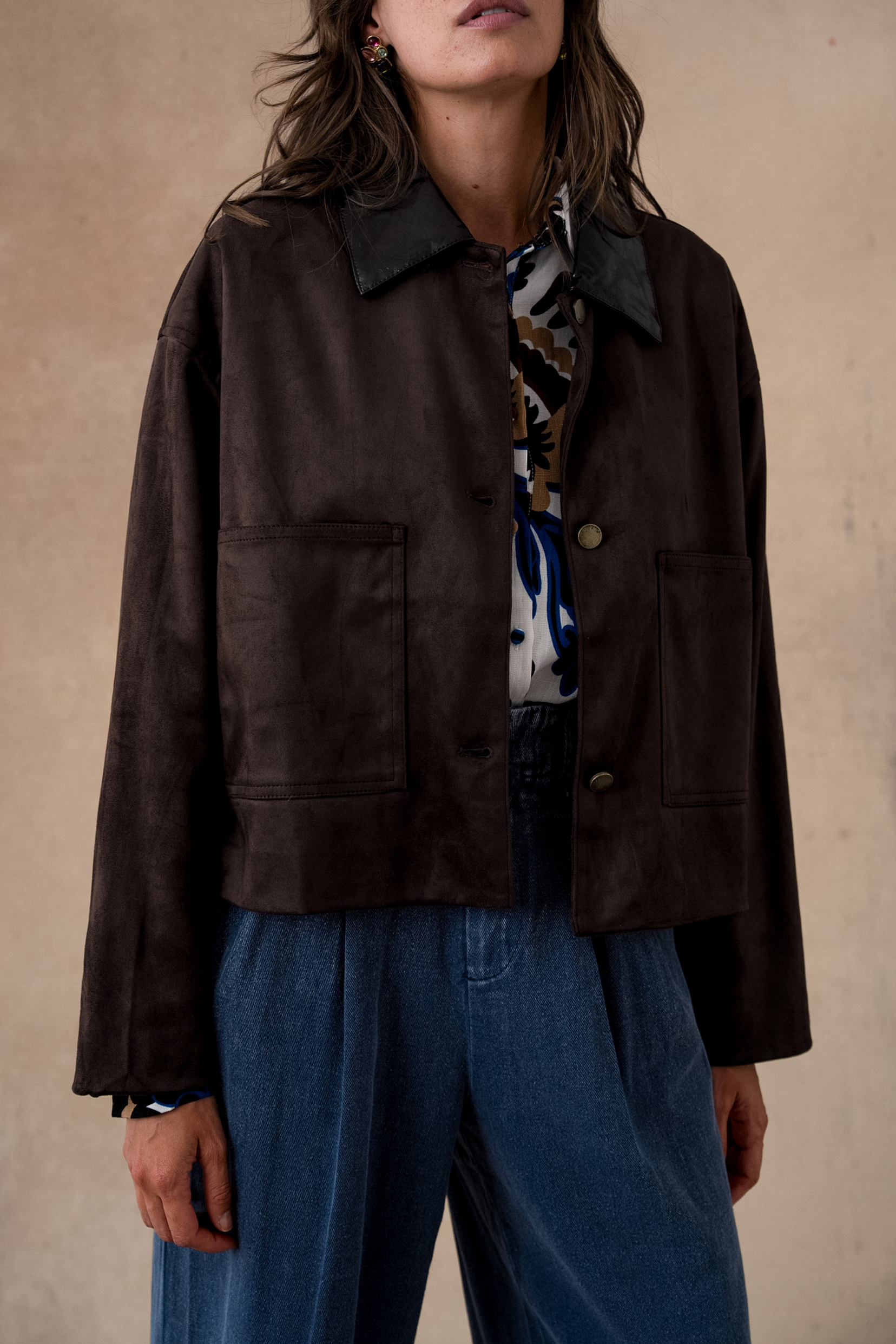 Veste Oriane - Café