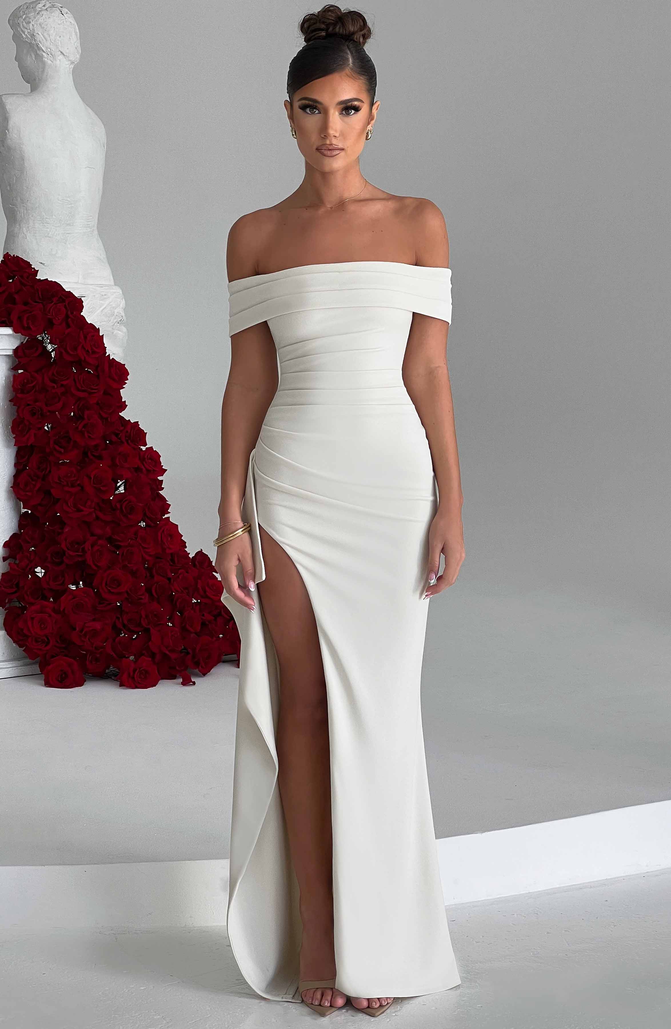 Joyce Maxi Dress - Ivory Joyce Maxi Dress - Ivory