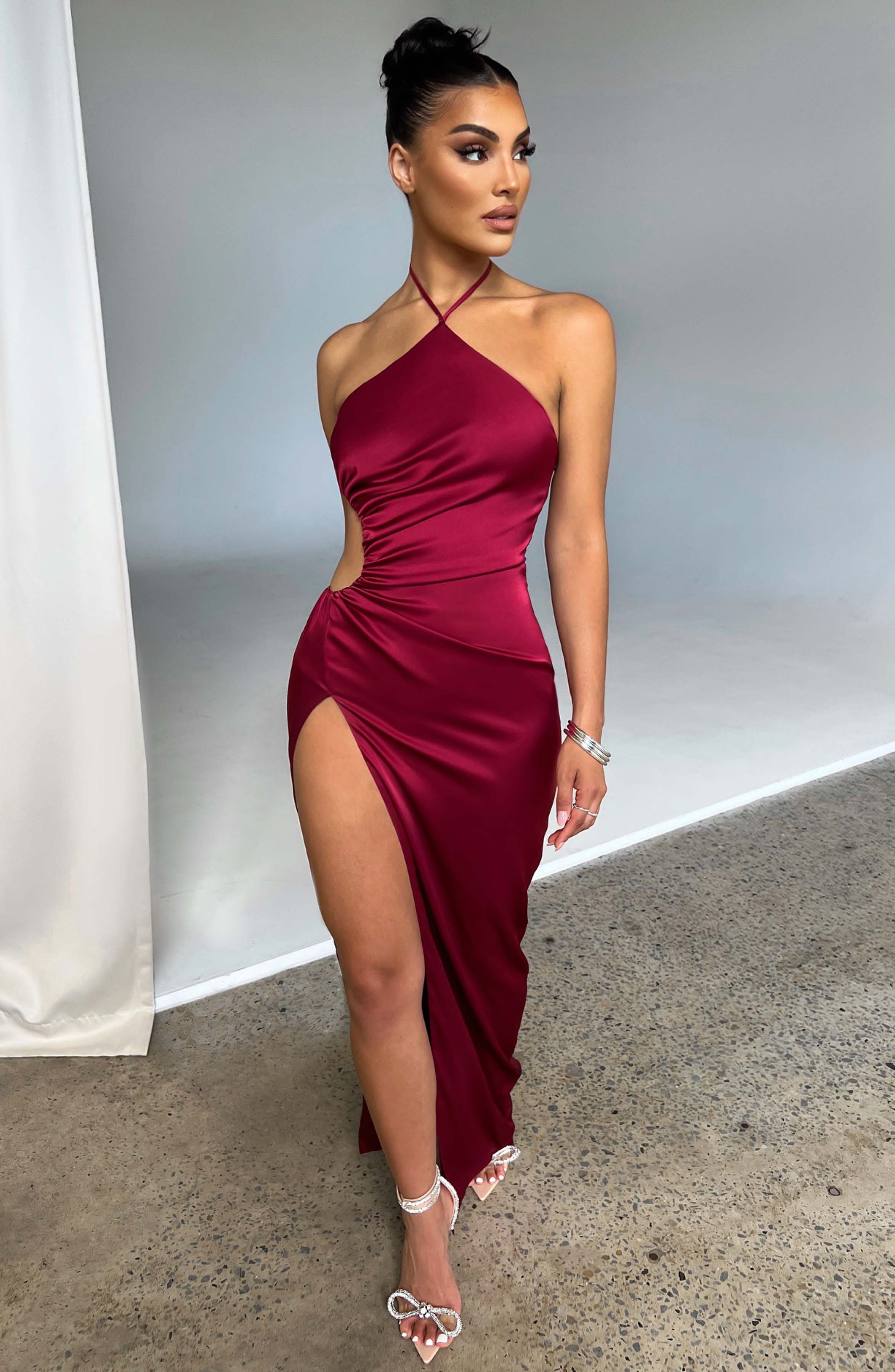 Vanessa Maxi Dress - Wine Vanessa Maxi Dress - Wine