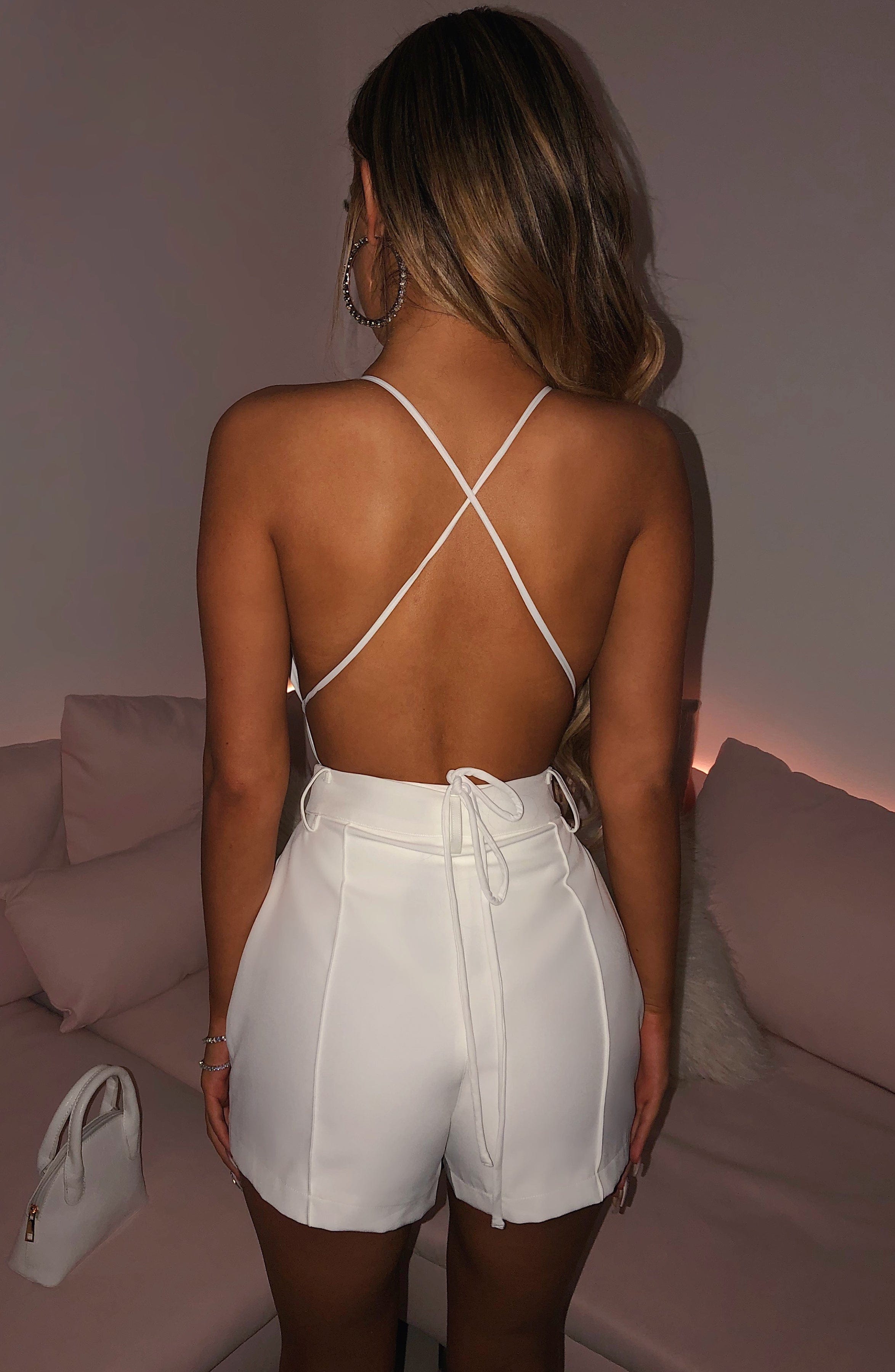 Natasha Shorts - White Natasha Shorts - White