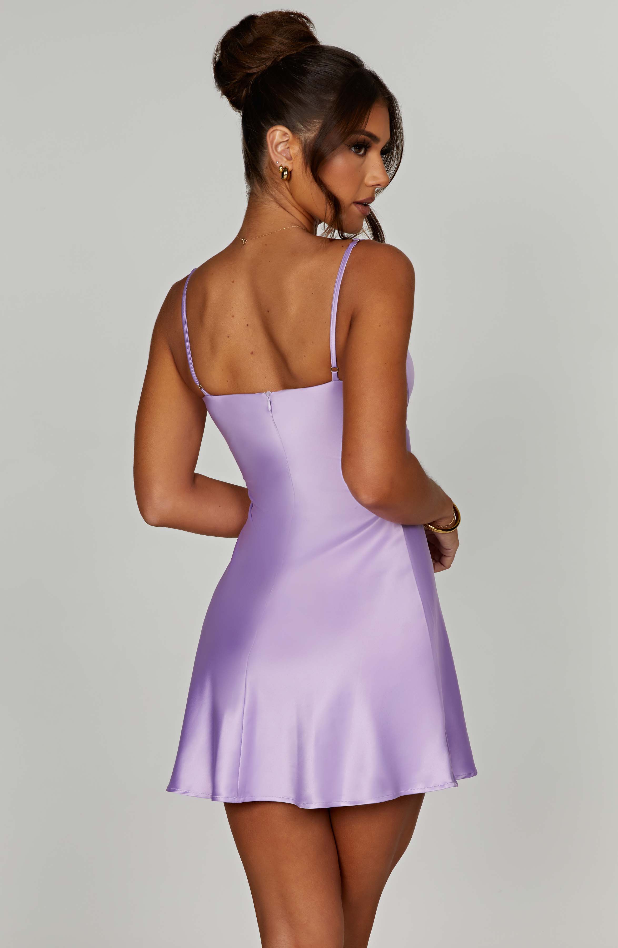 Azaria Mini Dress - Purple Azaria Mini Dress - Purple