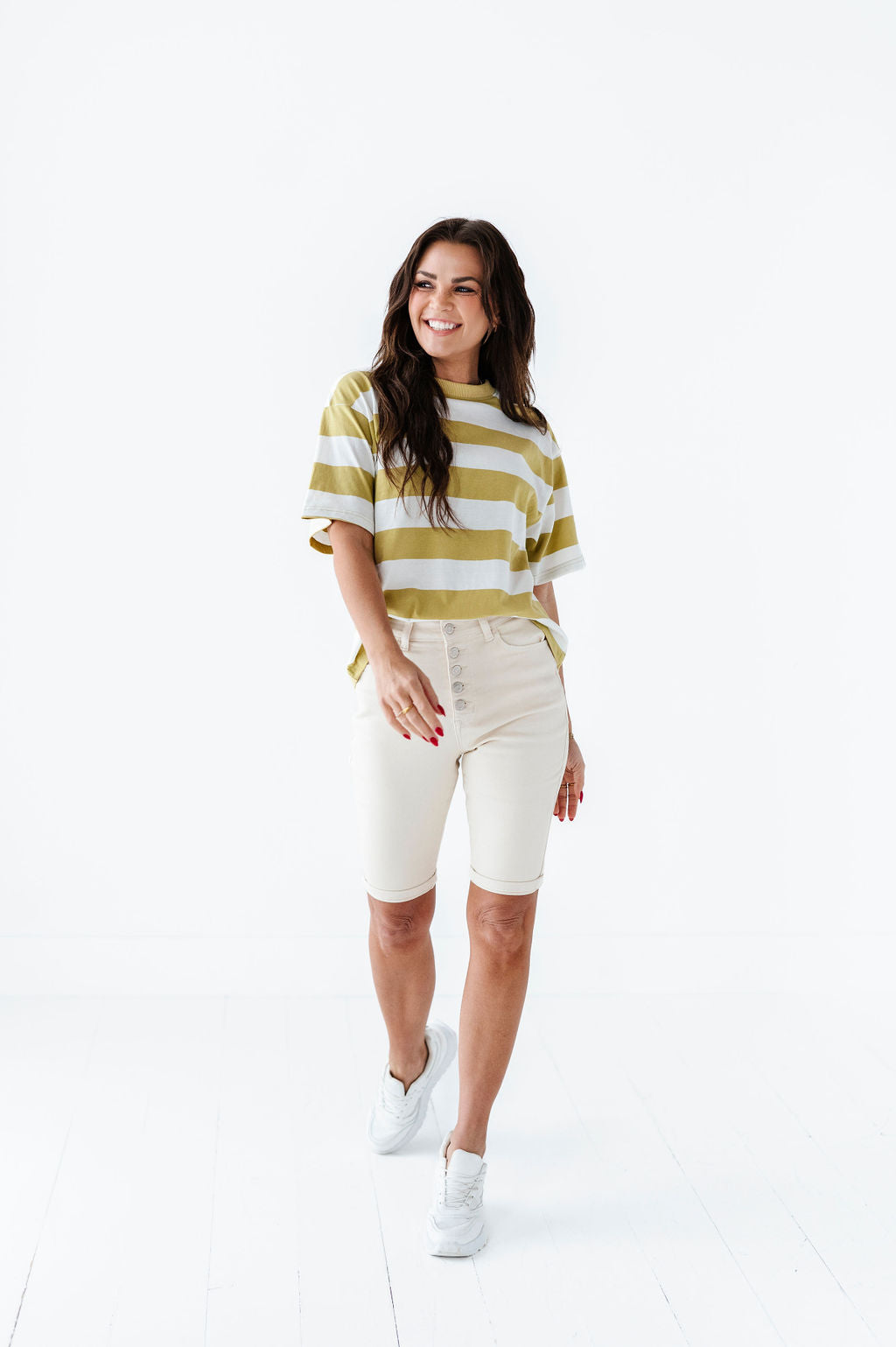 Sally Stretch Bermuda Shorts Sally Stretch Bermuda Shorts