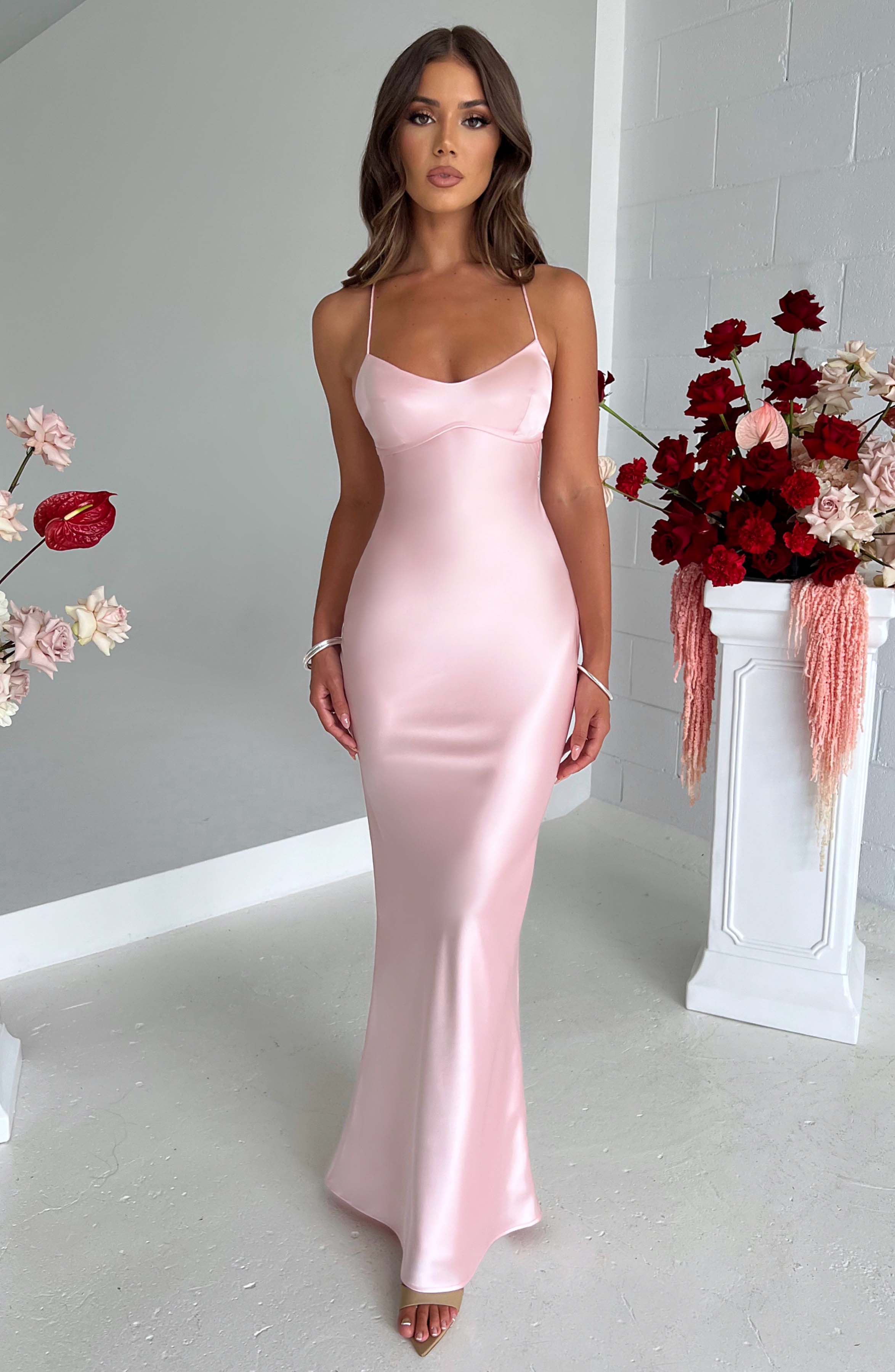 Malika Maxi Dress - Blush Malika Maxi Dress - Blush