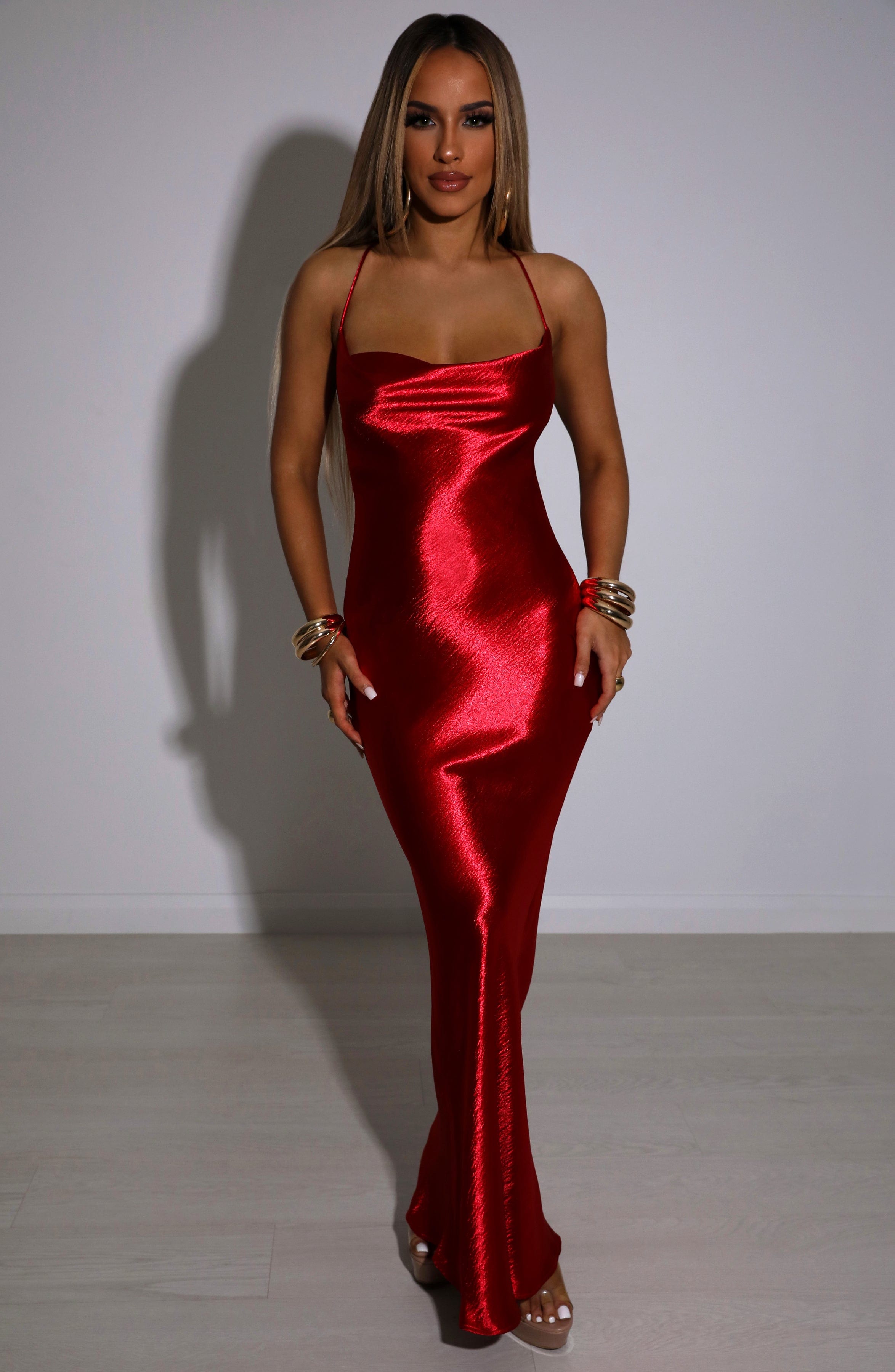 Leilani Maxi Dress - Red Leilani Maxi Dress - Red