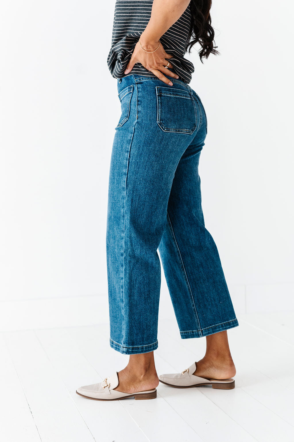 Jenny Straight Leg Cropped Jean Jenny Straight Leg Cropped Jean
