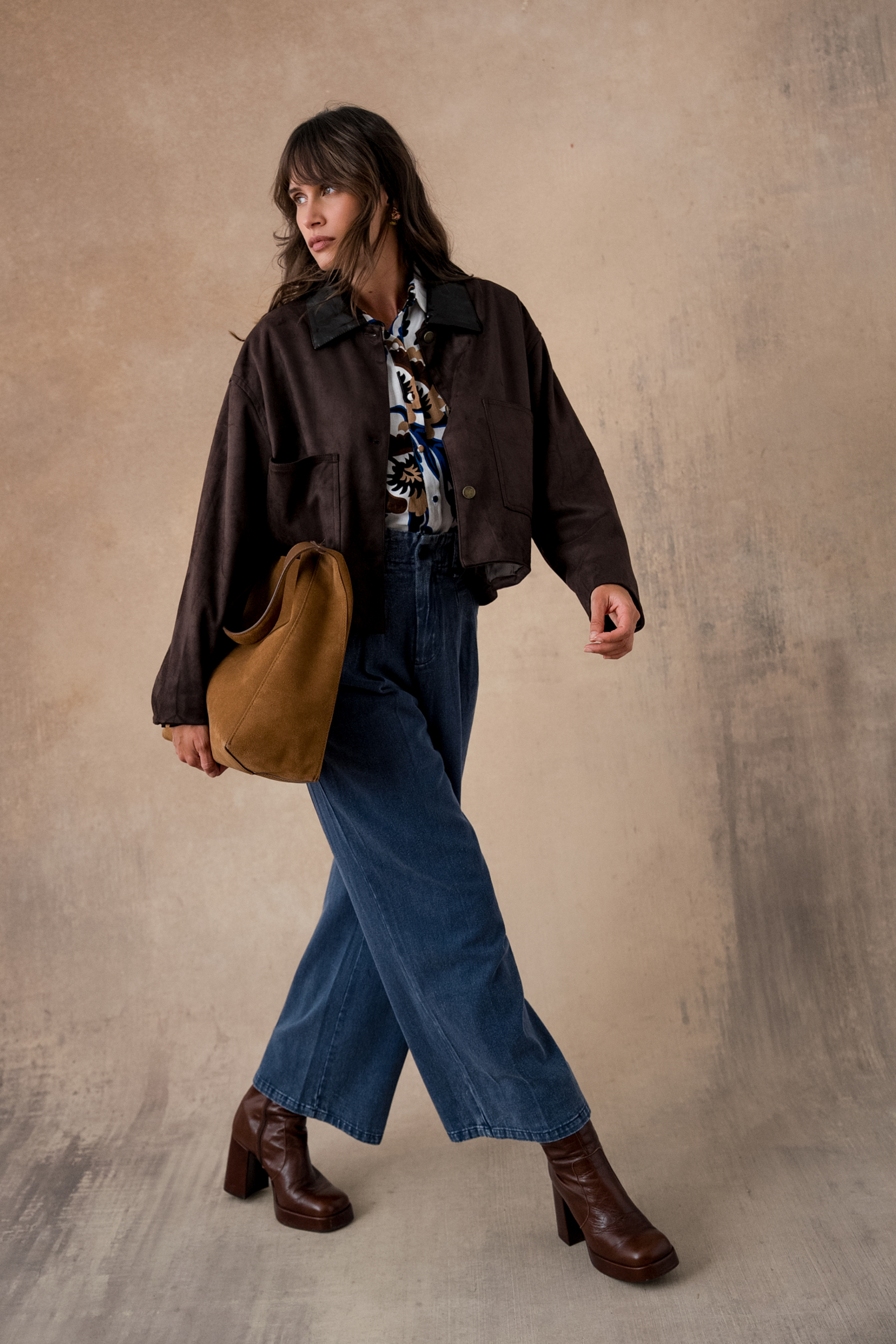 Veste Oriane - Café