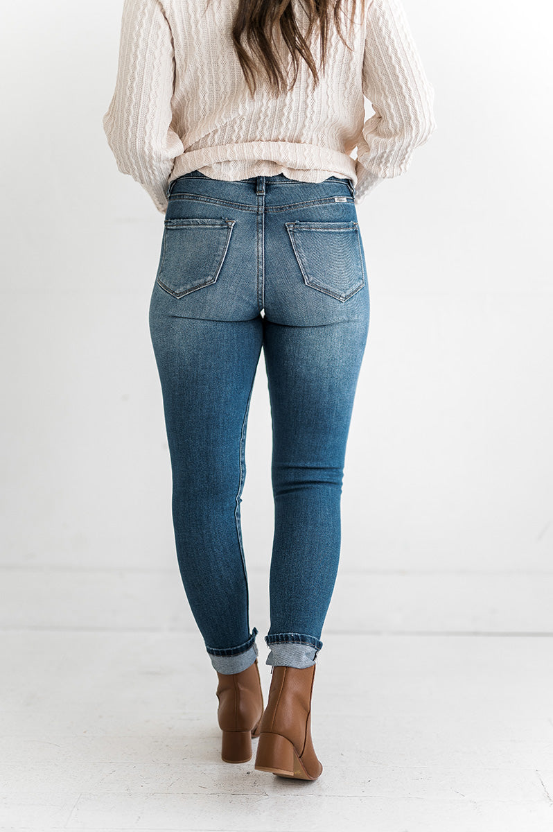 Ronnie Button Down Skinny Jeans - Kancan Ronnie Button Down Skinny Jeans - Kancan
