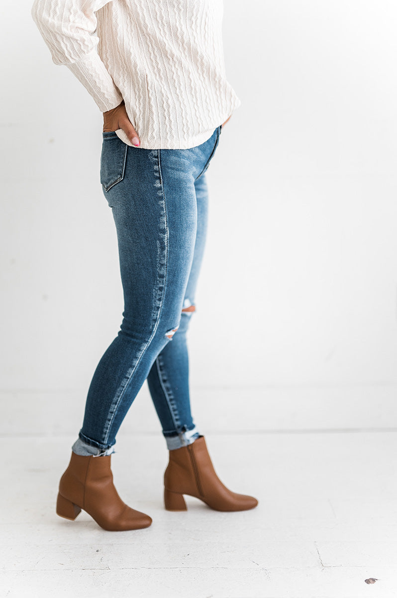 Ronnie Button Down Skinny Jeans - Kancan Ronnie Button Down Skinny Jeans - Kancan