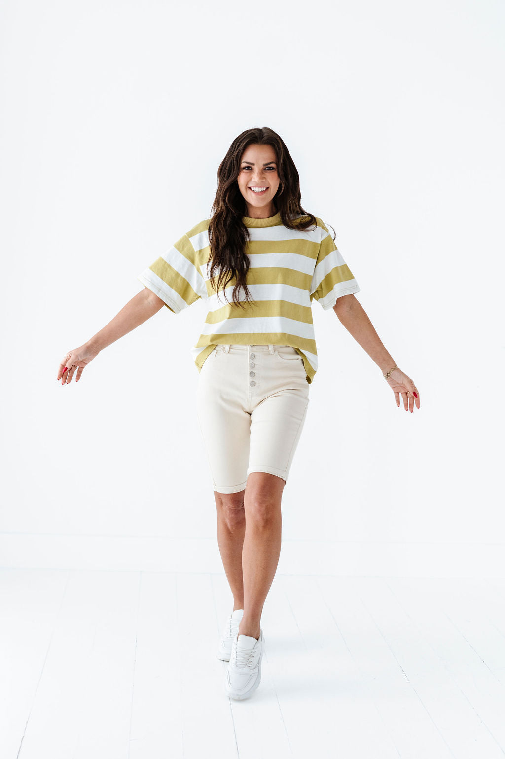 Sally Stretch Bermuda Shorts Sally Stretch Bermuda Shorts