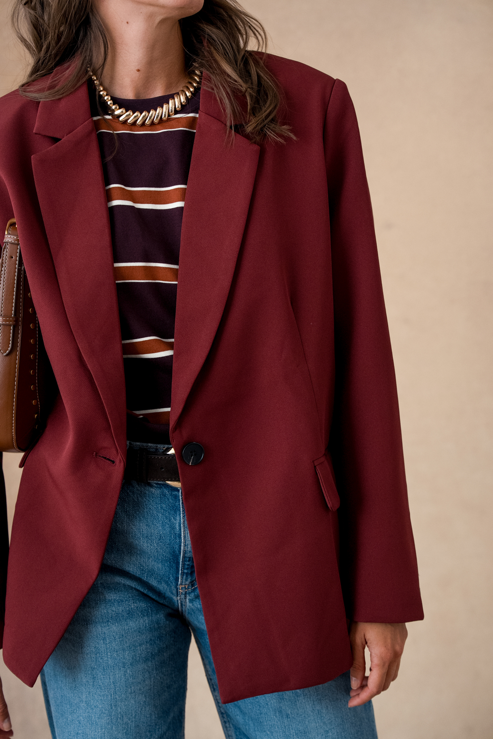 Veste de costume Wendy - Bordeaux