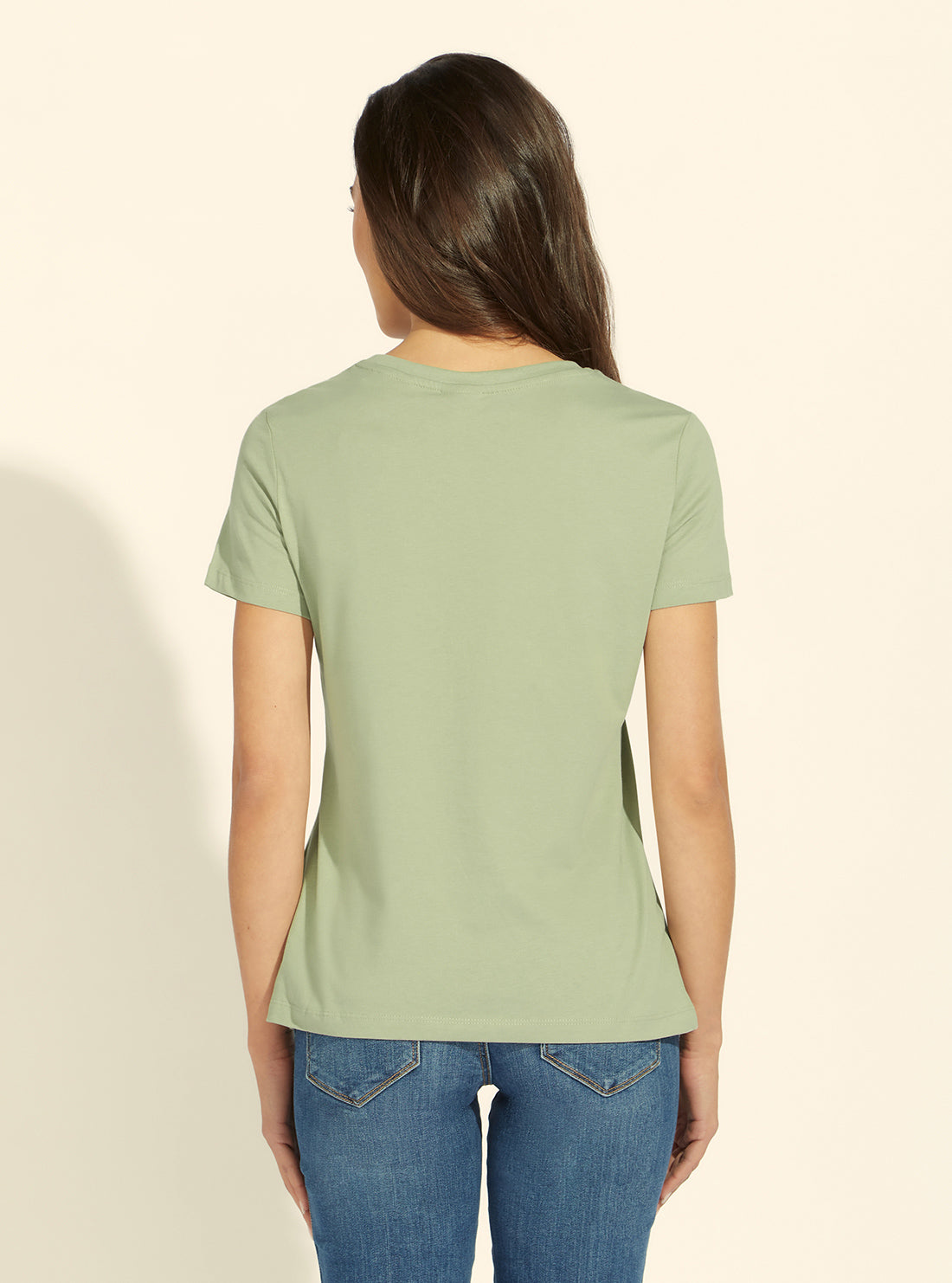 Eco Green Adele Triangle Logo T-Shirt