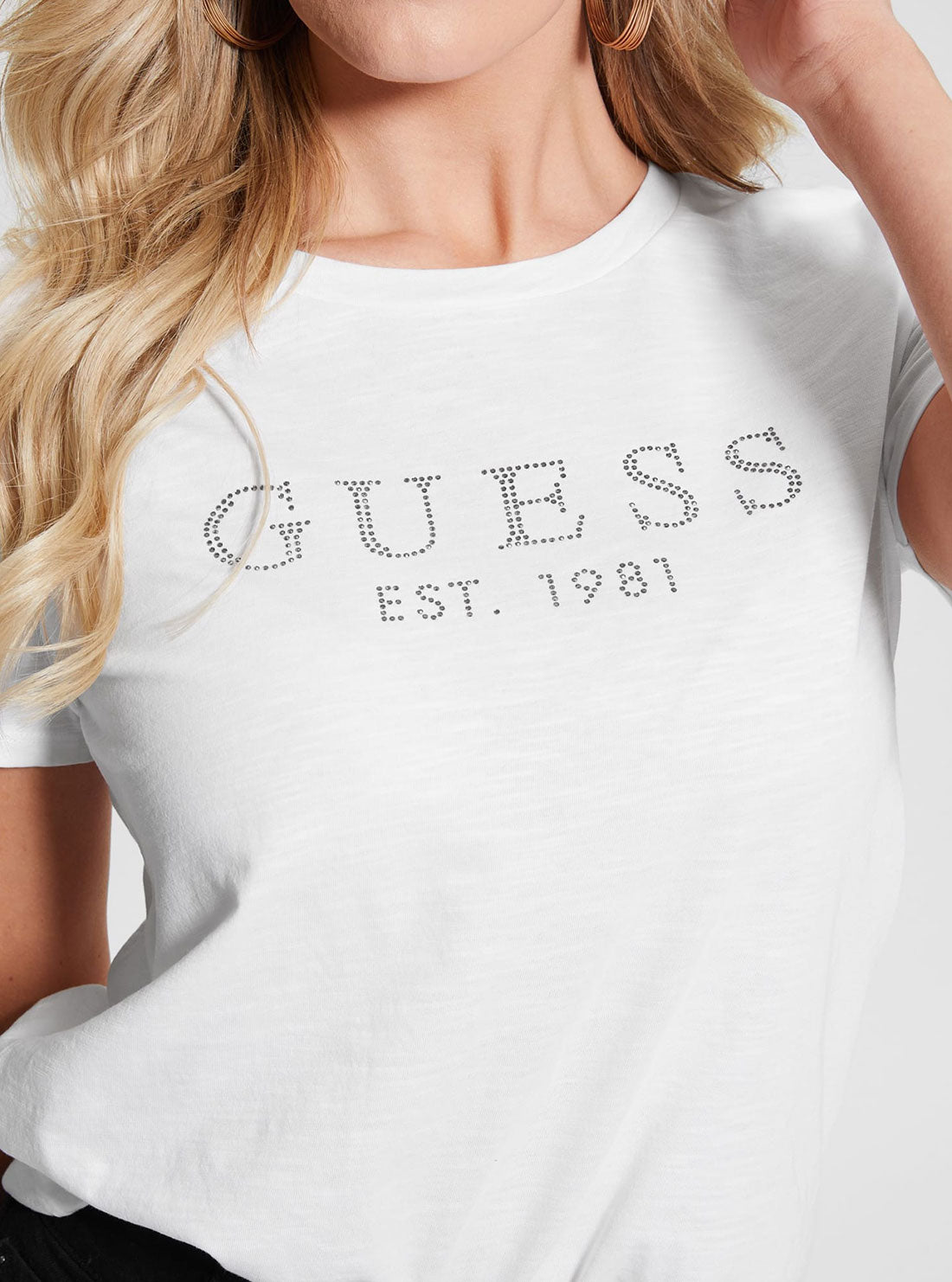 Eco White 1981 Crystal Logo T-Shirt Eco White 1981 Crystal Logo T-Shirt
