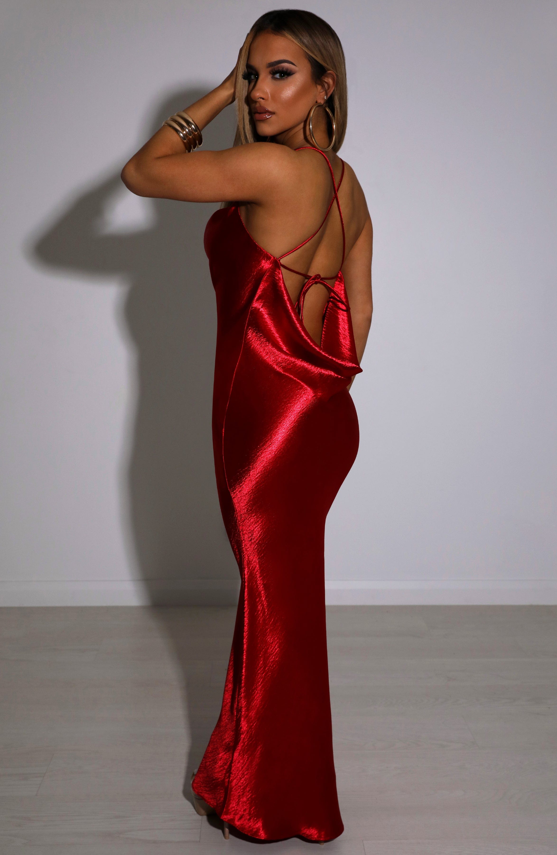 Leilani Maxi Dress - Red Leilani Maxi Dress - Red
