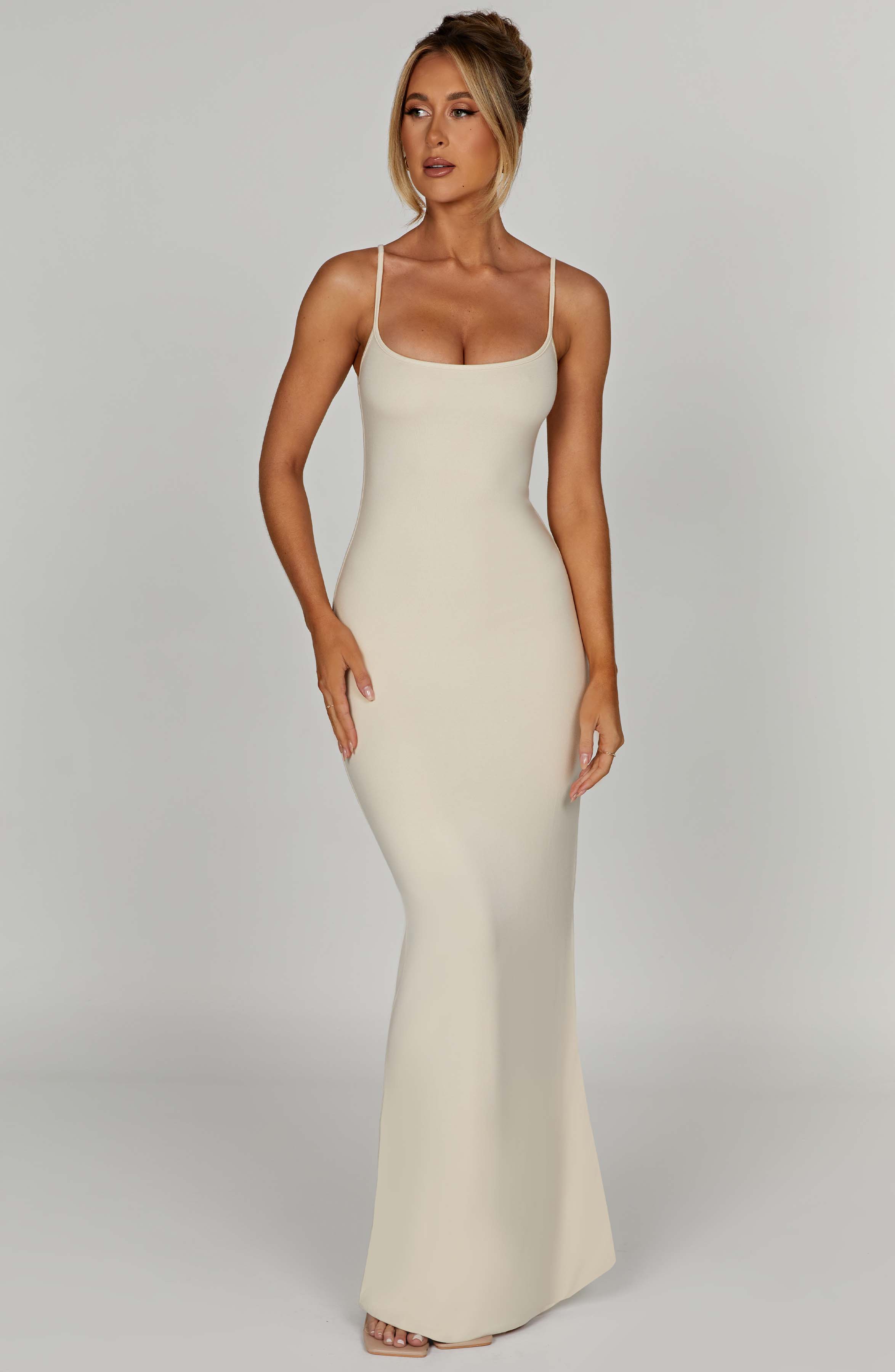 Saskia Maxi Dress - Cream Saskia Maxi Dress - Cream