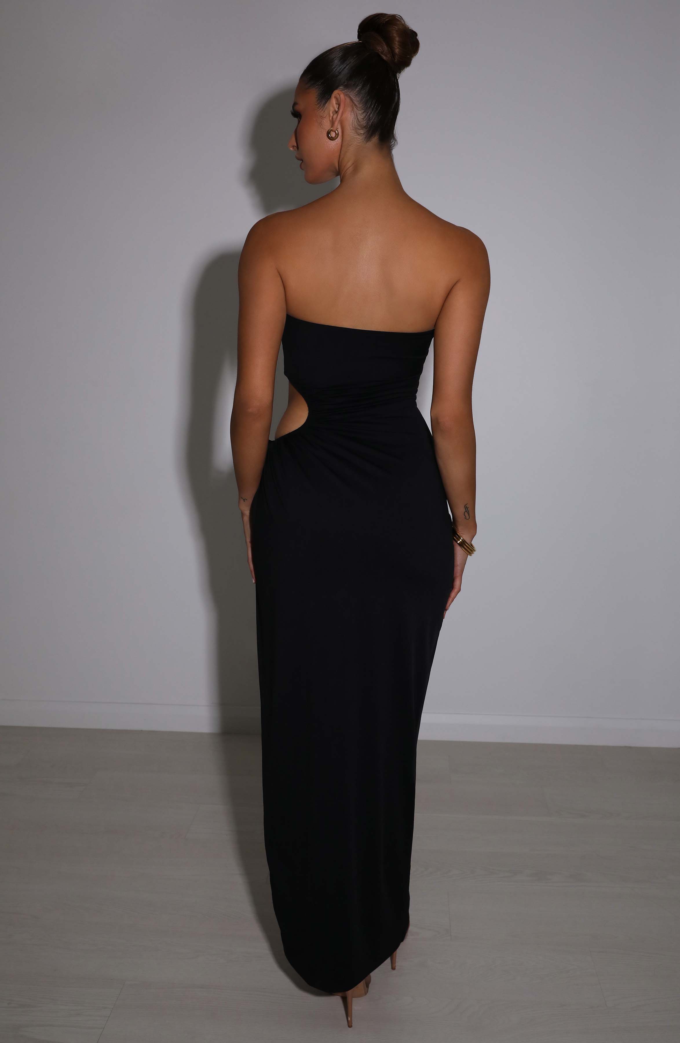 Indigo Maxi Dress - Black Indigo Maxi Dress - Black
